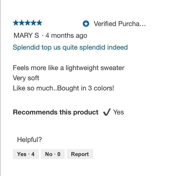 NEW SPLENDID Ladies Dip Dye Ombré Soft Pullover Top in Slate Blue: Sizes… - Picture 14 of 14